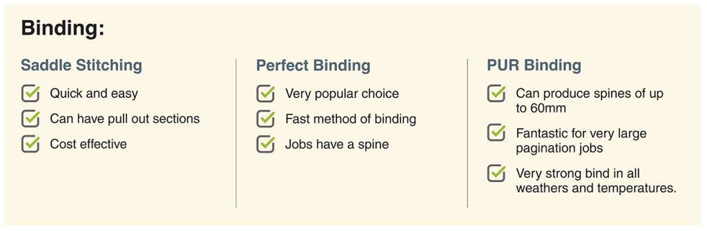 Brief binding type summary