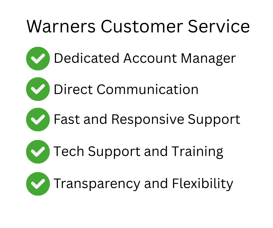 Warners Customer Service